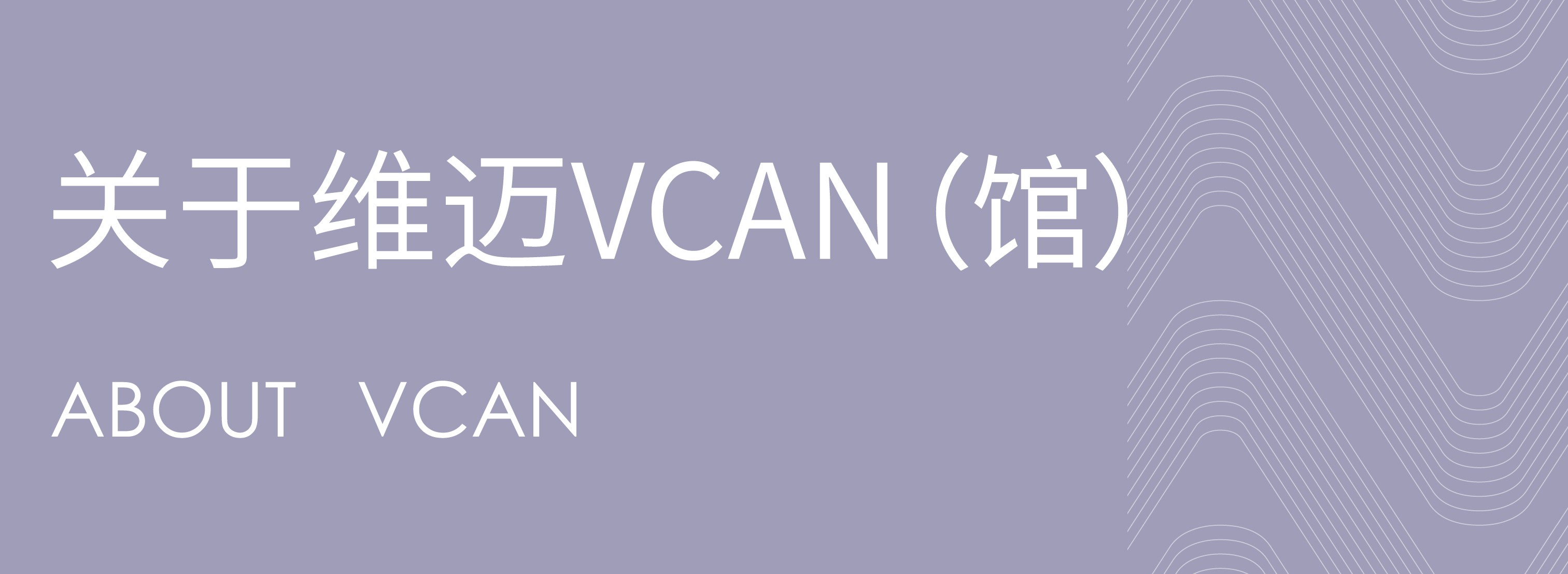 关于维迈VCAN（馆）